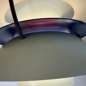 Lamellenlampe PH5 weiß von Poul Henningsen für Louis Poulsen