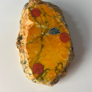 Aschenbecher gelb Alabaster aus Italien