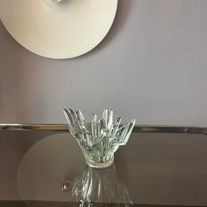 Kerzenhalter Revontulet Glas von Tauno Wirkkala für Humppila