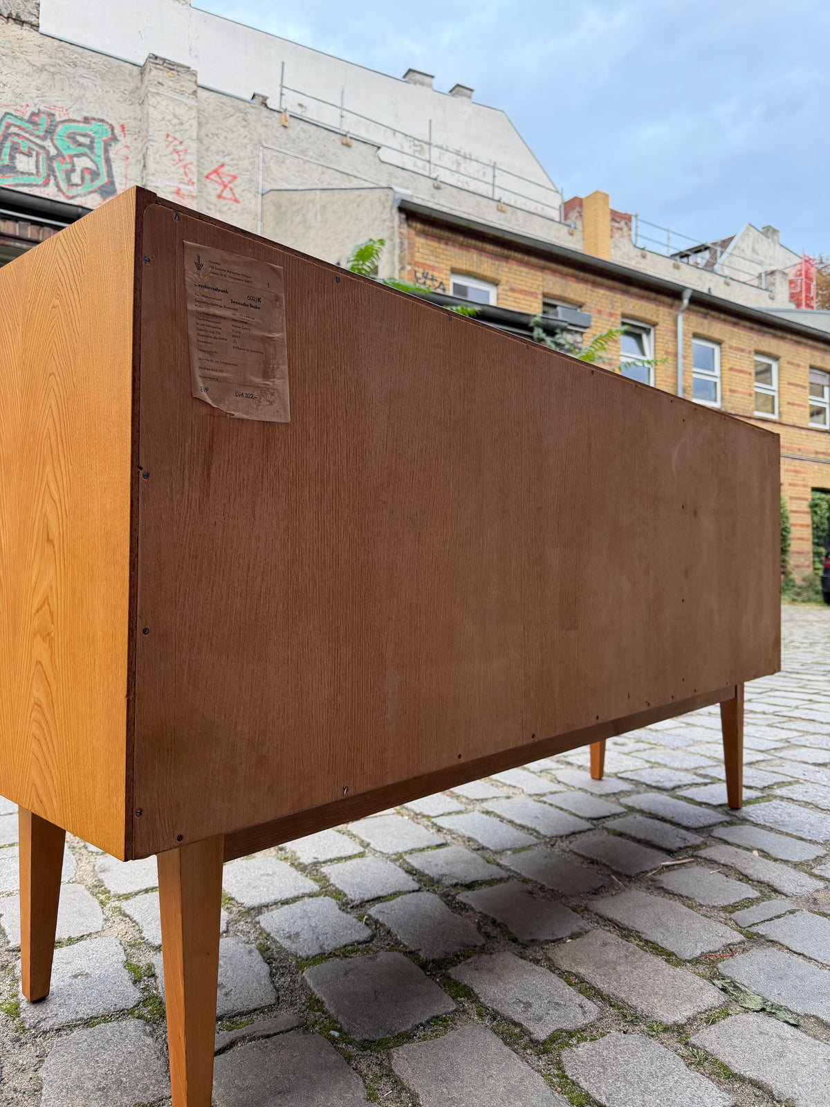 Sideboard Typ 602/K Esche von Franz Ehrlich für Hellerau