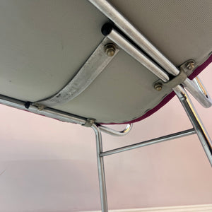 Sessel VERMUND VL 135 lila pink Chrom