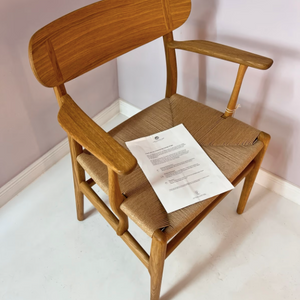 Armlehstuhl CH 26 Eiche von Hans J. Wegner für Carl Hansen & Søn