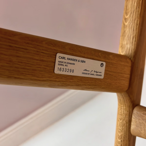 Armlehstuhl CH 26 Eiche von Hans J. Wegner für Carl Hansen & Søn