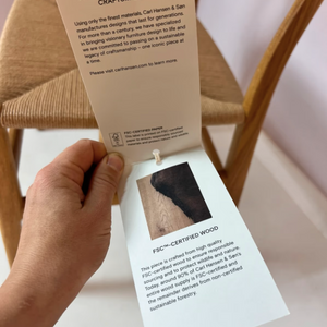 Armlehstuhl CH 26 Eiche von Hans J. Wegner für Carl Hansen & Søn