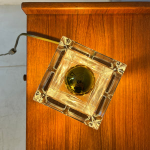 Tischlampe Ice Cube Glas von Nachtmann