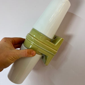 Wandlampe Modell 6060 pastellgrün von Sigvard Bernadotte für Ifö