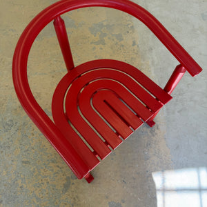 Armlehnstuhl rot von Allmilmö
