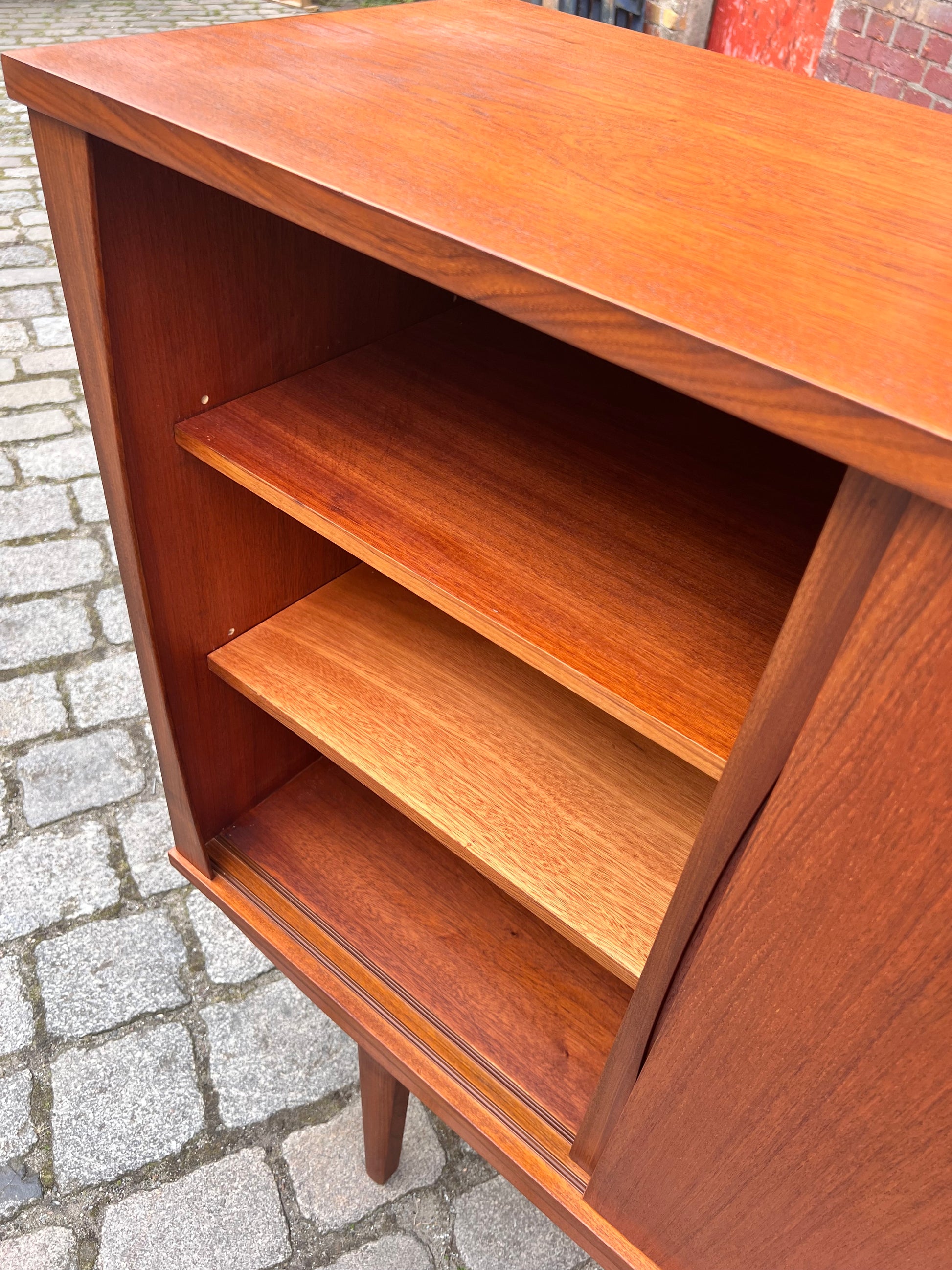 Highboard Teak von Karlit aus Schweden
