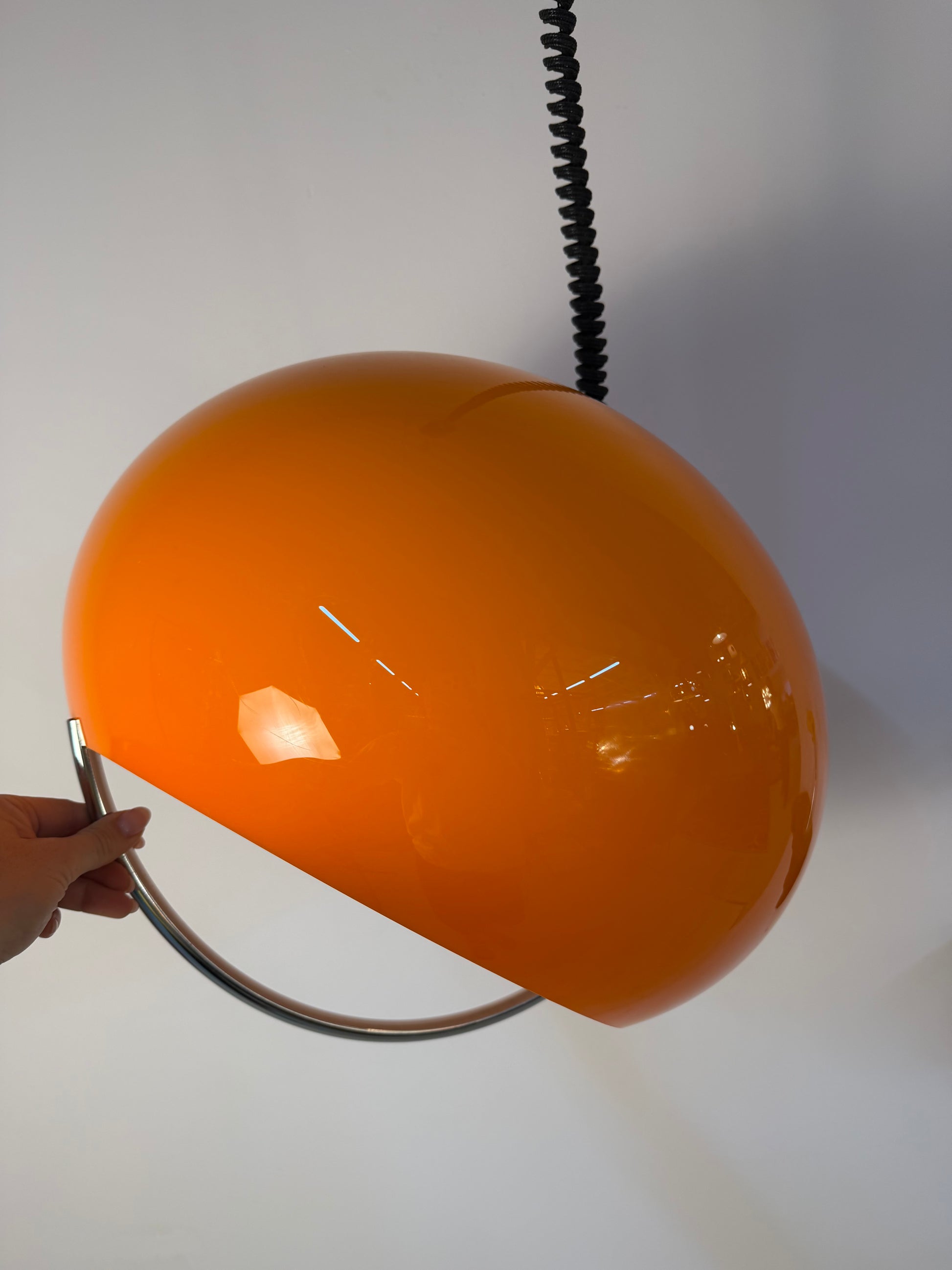 Hängelampe Modell Jolly orange Kunststoff von Guzzini