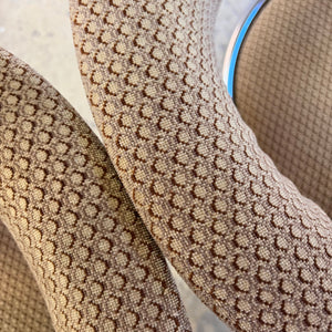 Freischwinger beige Chrom von Giotto Stoppino - mit kleinen Gebrauchsspuren