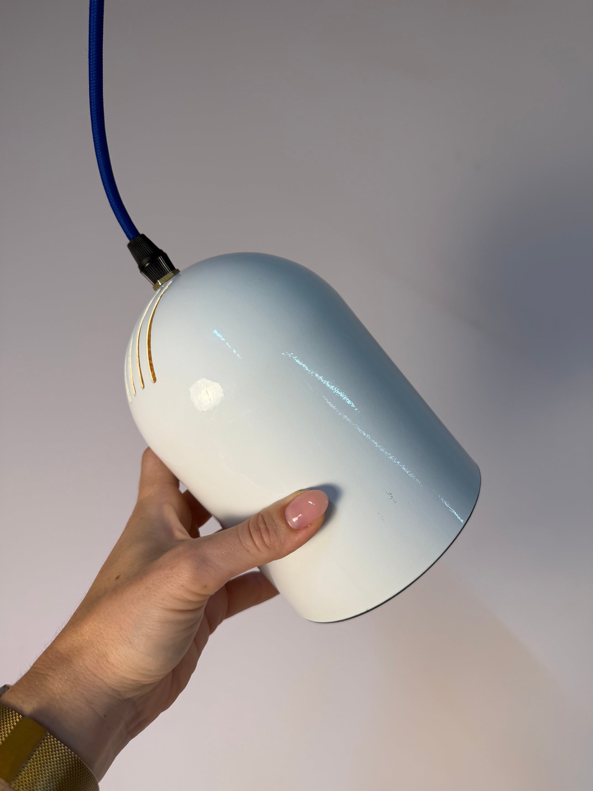 Hängelampe weiß von Knud Christensen Electrical