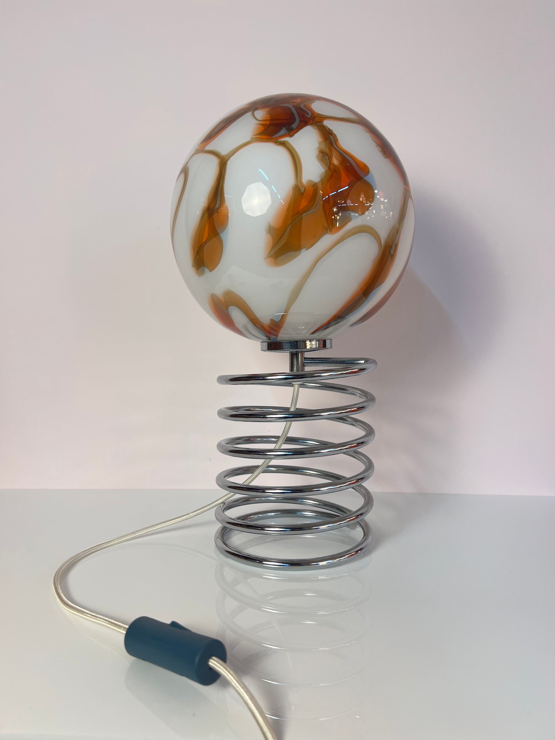 Tischlampe Spirale von Ingo Maurer für Honsel