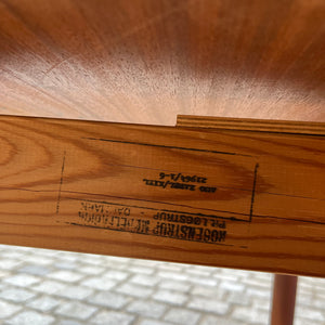 Ausziehbarer Esstisch Teak von Rosenstrup Møbelfabrik