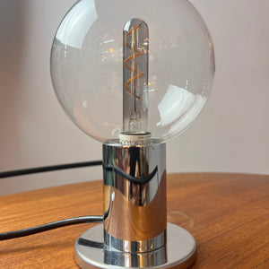Tischlampe Big Globe Chrom von Motoko Ishii für STAFF