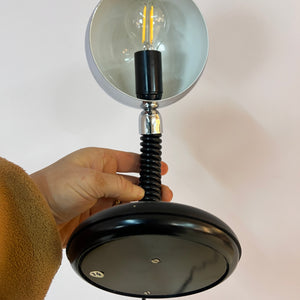 Tischlampe Chrom