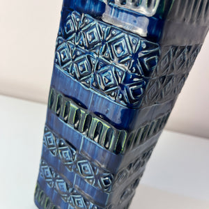 Vase Serie Rimini Blu von Aldo Londi für Bitossi