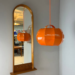 Hängelampe orange Kunststoff von Ilka Plast
