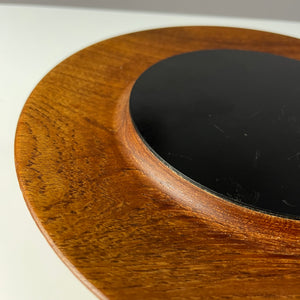 Käseglocke und Teakbrett aus Dänemark