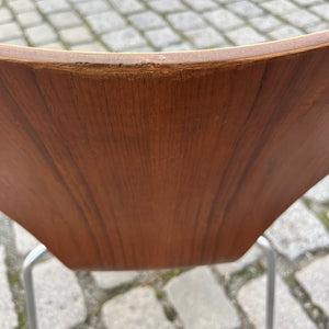 Stuhl Serie 7 Nussbaum von Arne Jacobsen für Fritz Hansen
