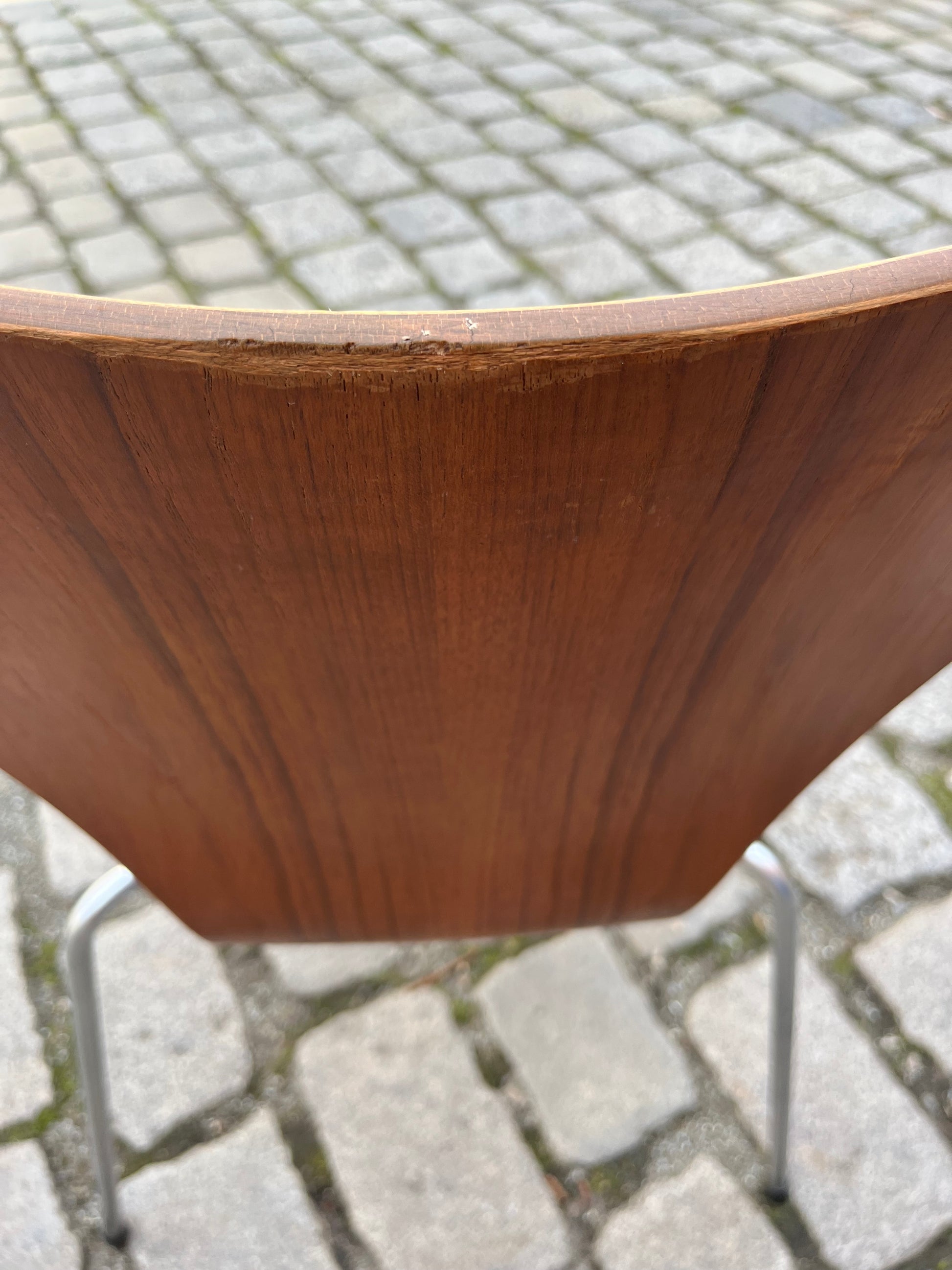 Stuhl Serie 7 Nussbaum von Arne Jacobsen für Fritz Hansen