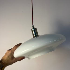 Hängelampe TÄLLBYN weiß Glas für IKEA