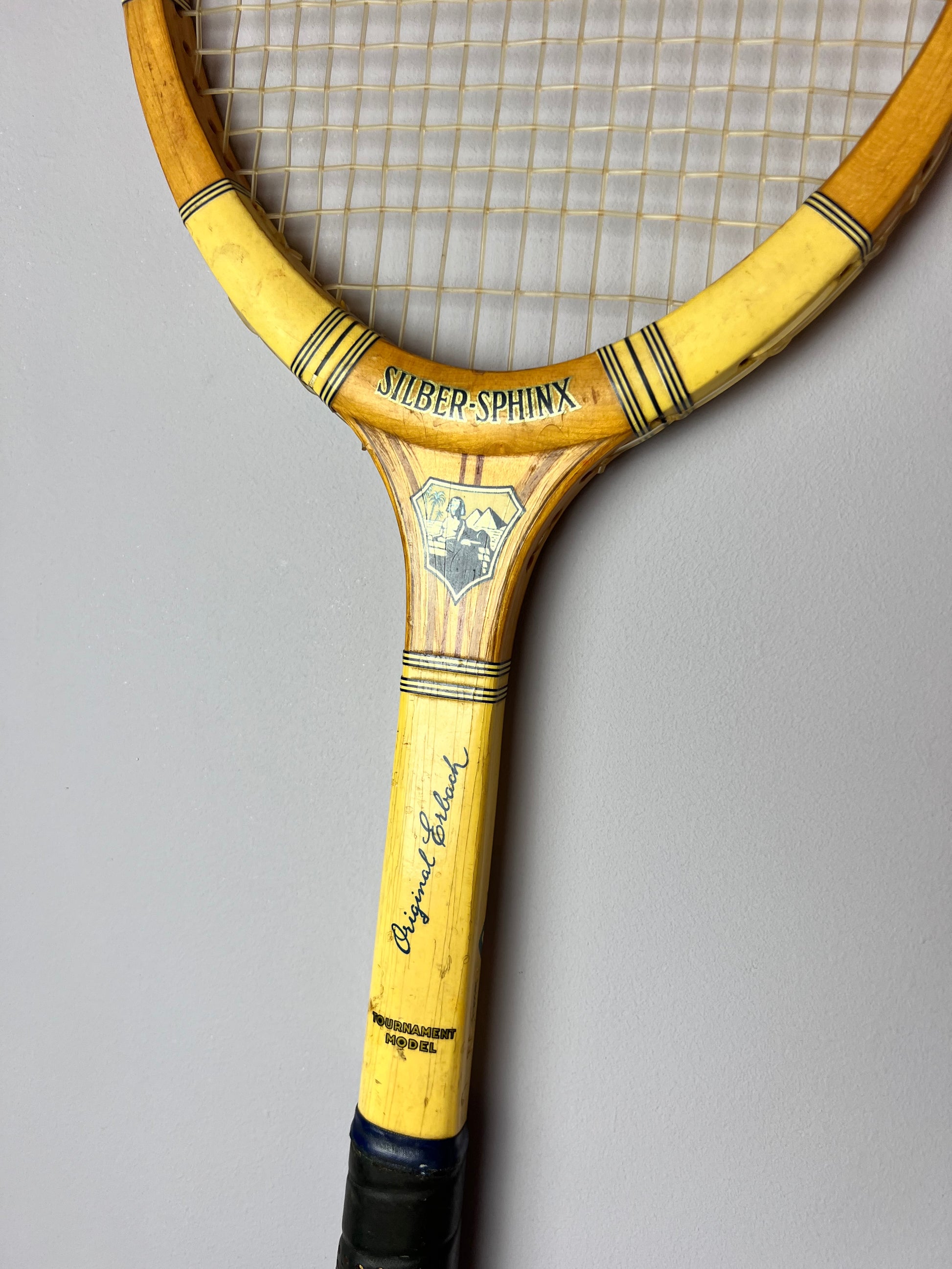 Tennisschläger Silber Sphinx von Erbacher