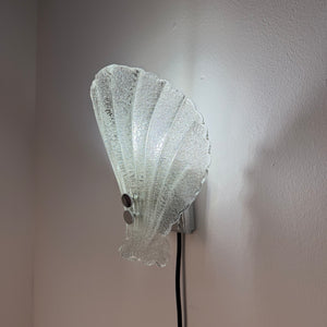 Wandlampe Muschel Glas von Sölken