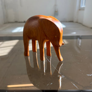 Holzfigur Elefant