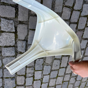 Stapelhocker Taboret weiß von Alexander Begge für Casala