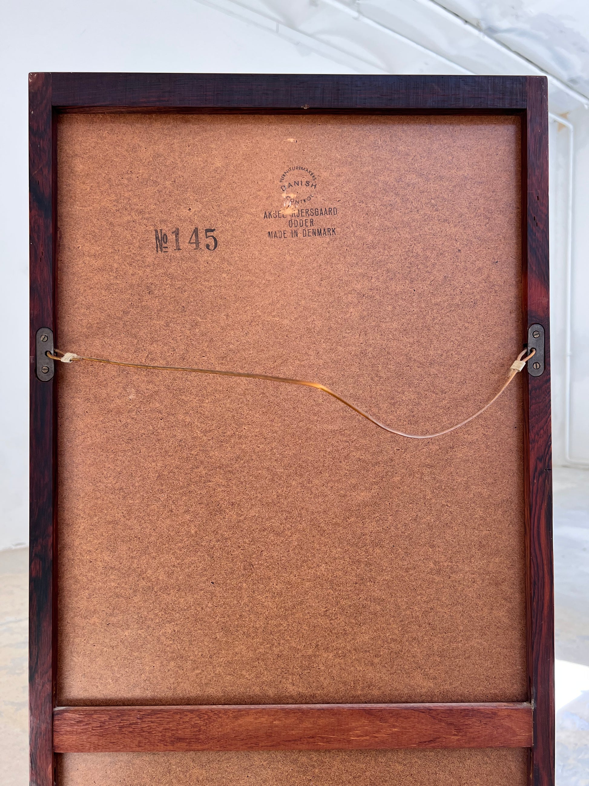 Wandspiegel No. 145 Palisander von Aksel Kjersgaard für Odder