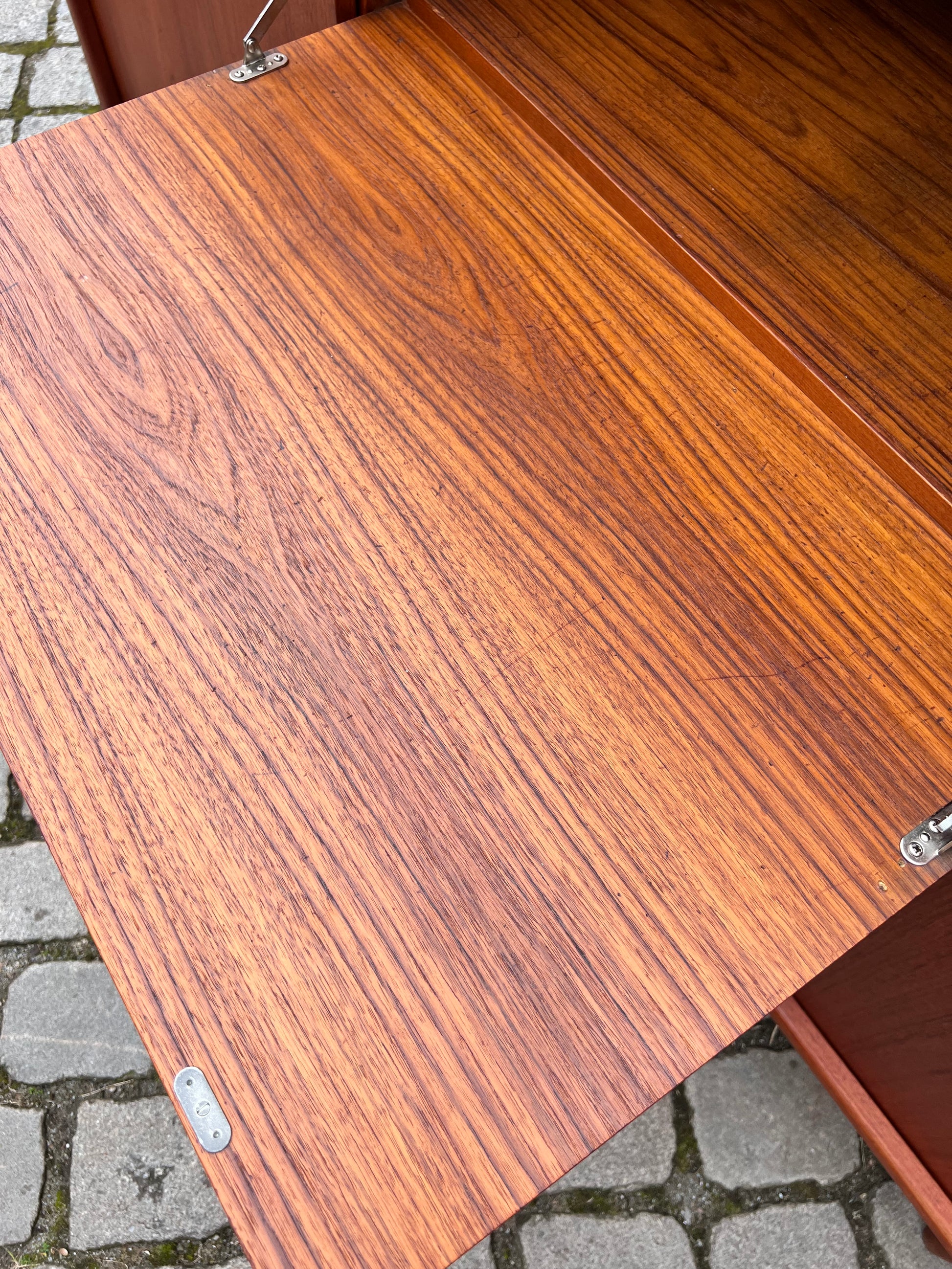 XXL Highboard Teak von H.P. Hansen aus Dänemark