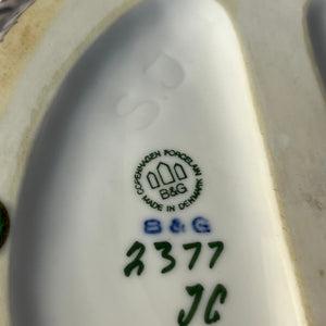 Schale Tau und Anker Modell 2377 Porzellan von Bing & Grøndahl