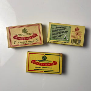 Set: Vintage Streichhölzer Swan Vestas British