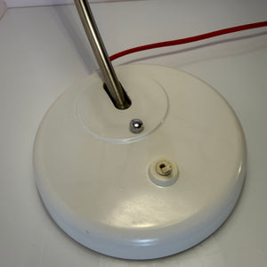 Schreibtischlampe weiß Metall von Helion - VEB Leuchtenbau Arnstadt