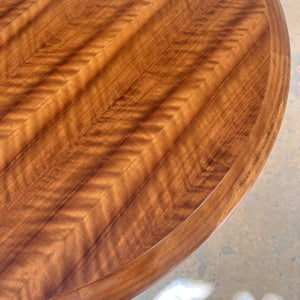 Runder Esstisch Teak mit Butterfly Auszug von Kondor