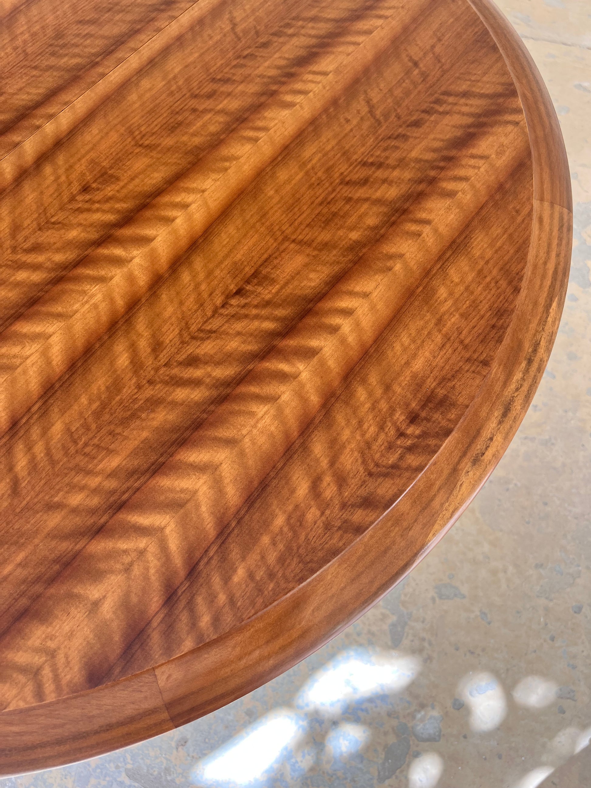 Runder Esstisch Teak mit Butterfly Auszug von Kondor
