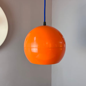 Kugellampe Kunststoff orange