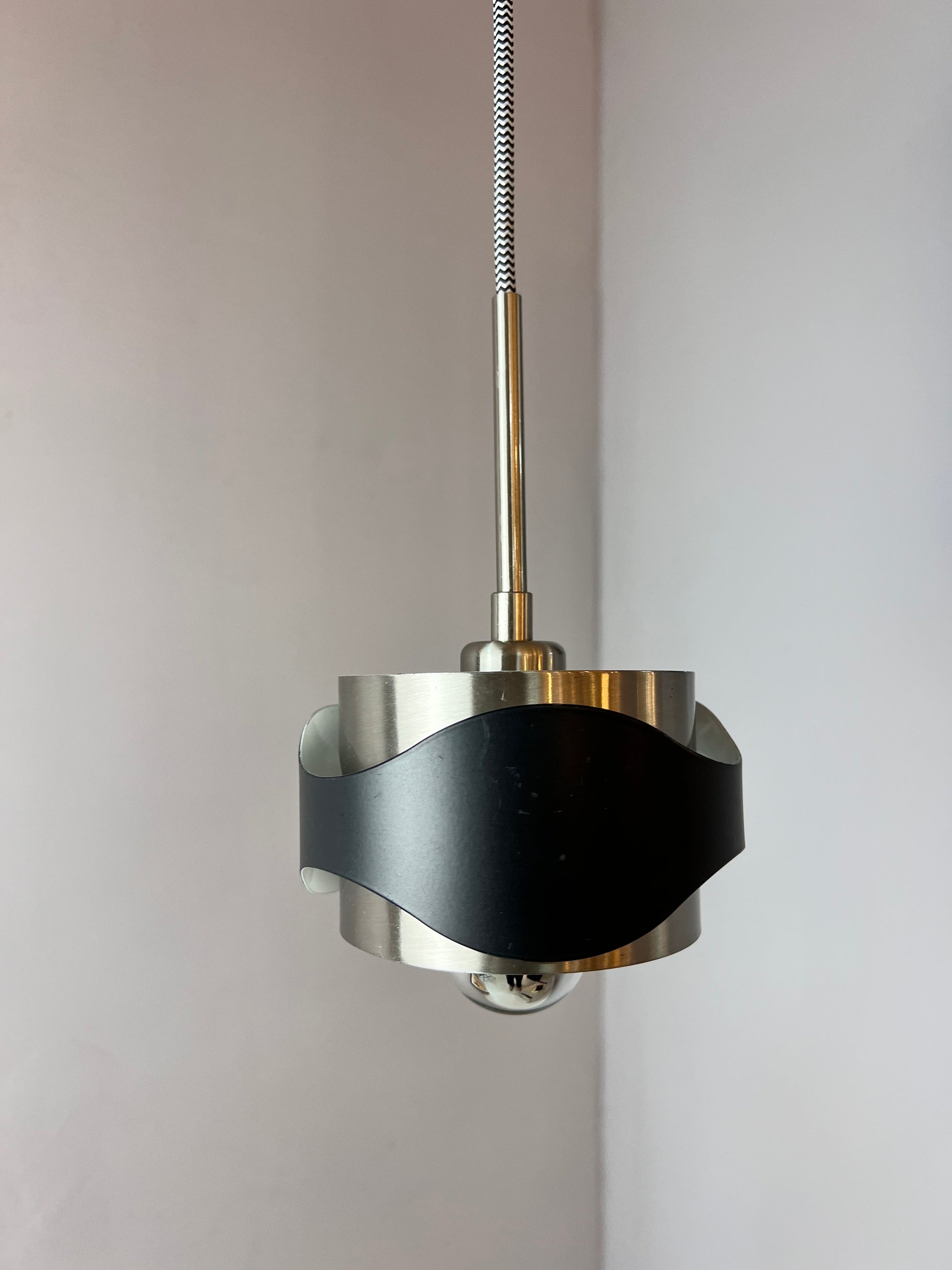 Hängelampe Catwalk silber schwarz von Eglo