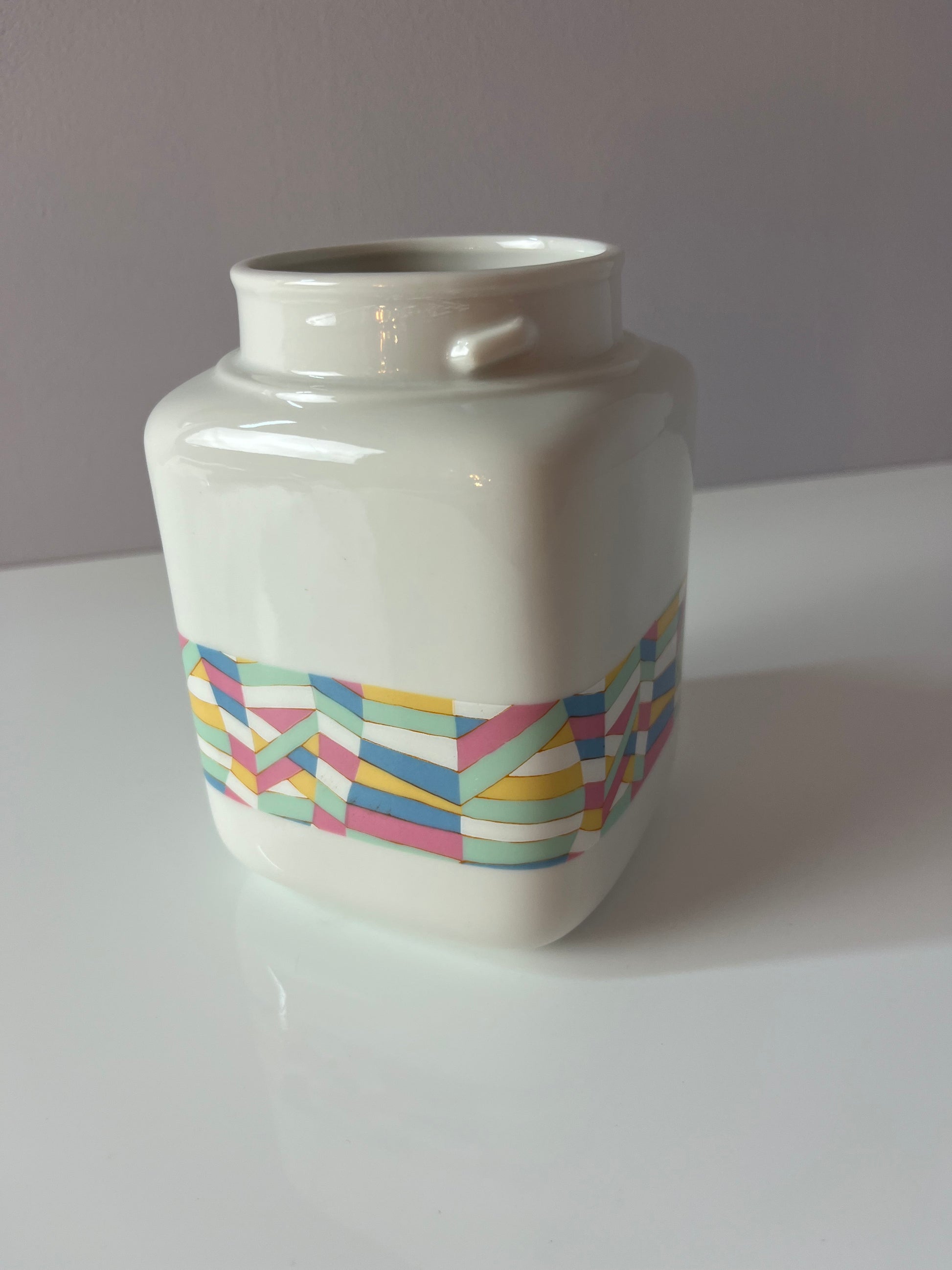 Aufbewahrungsdose Pastelltöne Porzellan