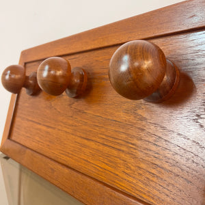 Wandgarderobe No. 369 Teak von Aksel Kjersgaard für Odder