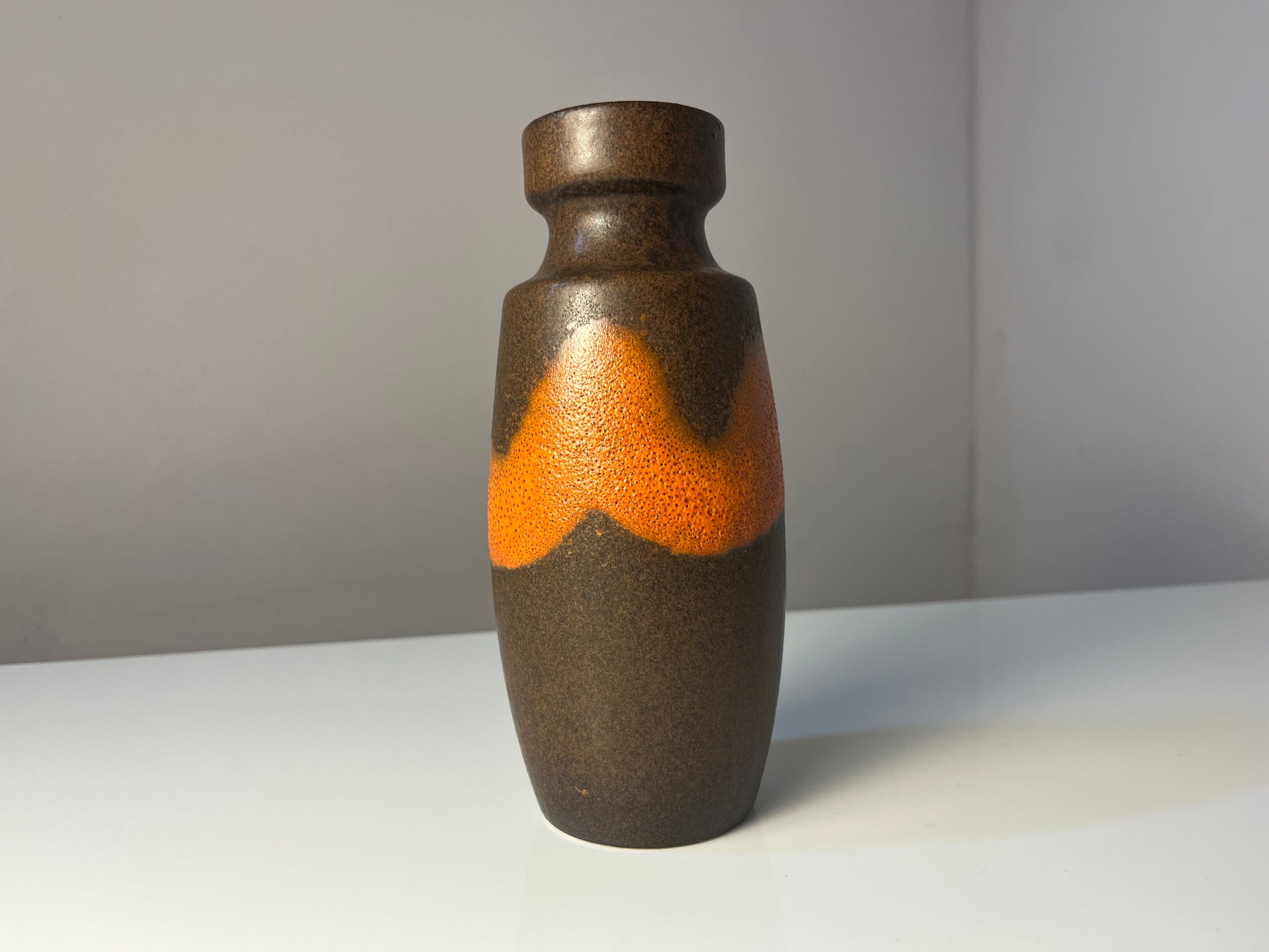 Vase 210-18 braun orange von Scheurich