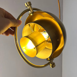 Hängelampe Multi-Lite Messing von Louis Weisdorf für GUBI