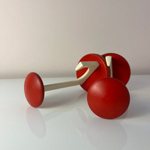 Set: 2x Wandhaken weiß rot