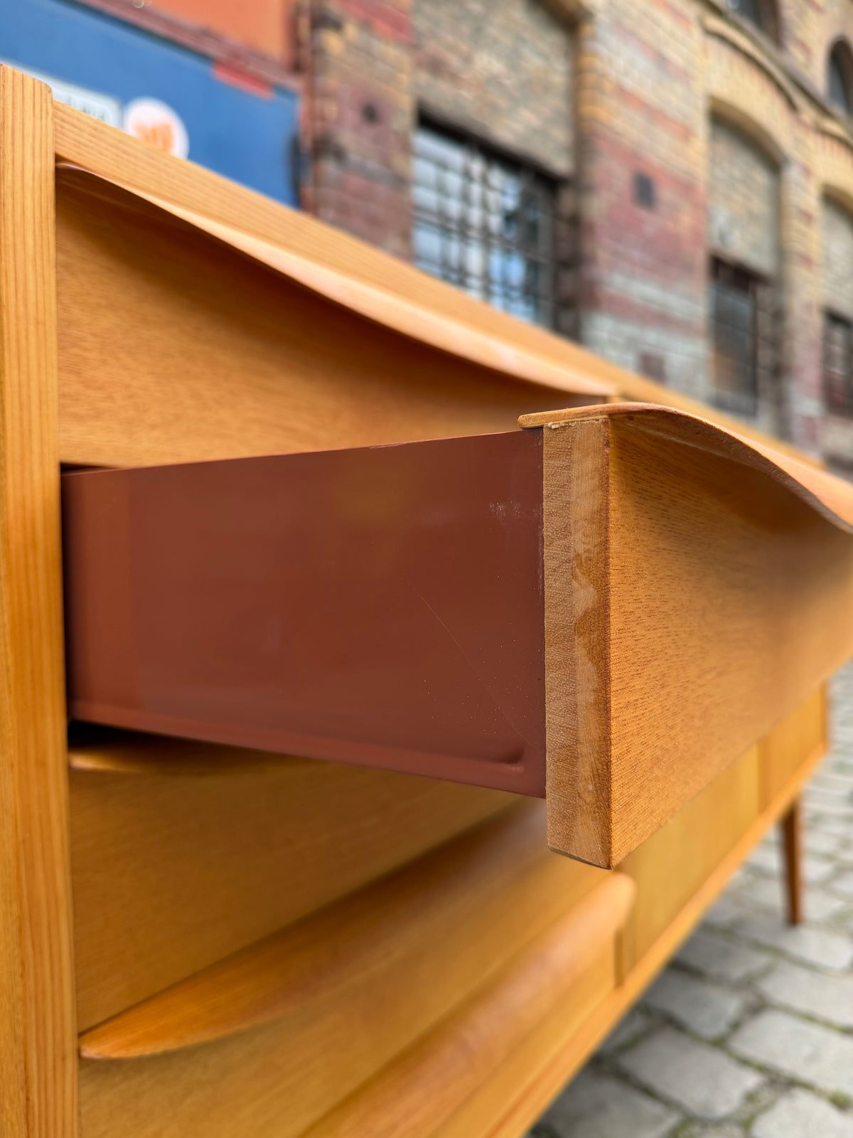 Sideboard Typ 602/K Esche von Franz Ehrlich für Hellerau