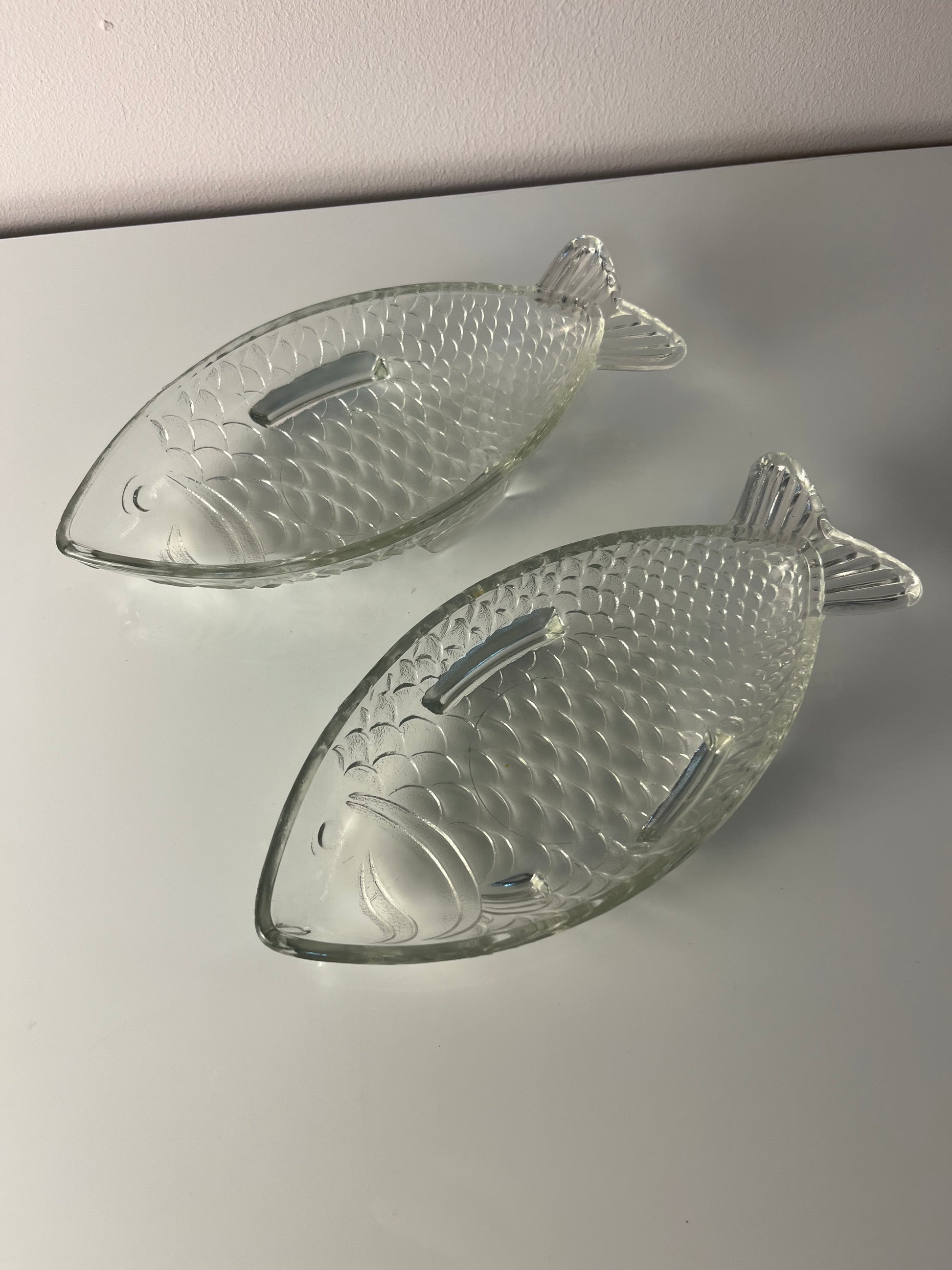 Set: 2x Schale Fisch von Ankerglas Bernsdorf