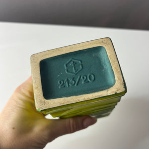Vase Zyklon 213/20 grün von Cari Zalloni für Steuler