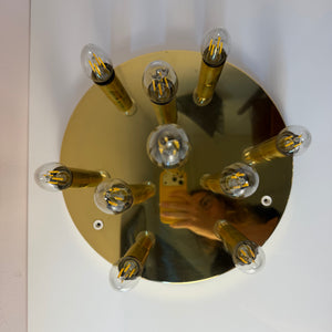 Wand-/ Deckenlampe gold von von Sölken