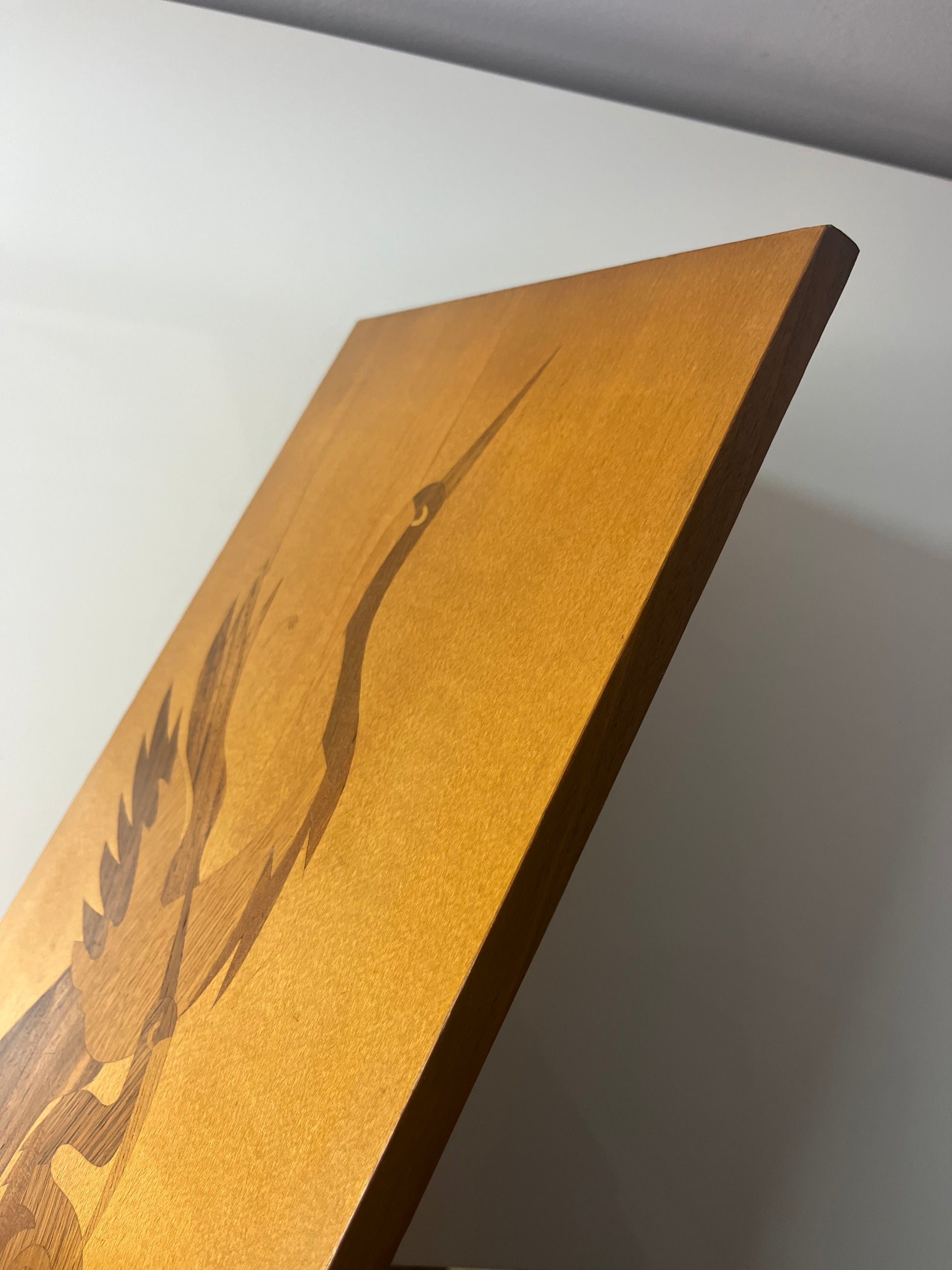 Intarsienbild Kraniche