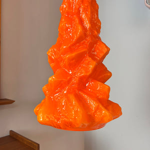 Hängelampe „Alaska“ groß orange von Peill & Putzler