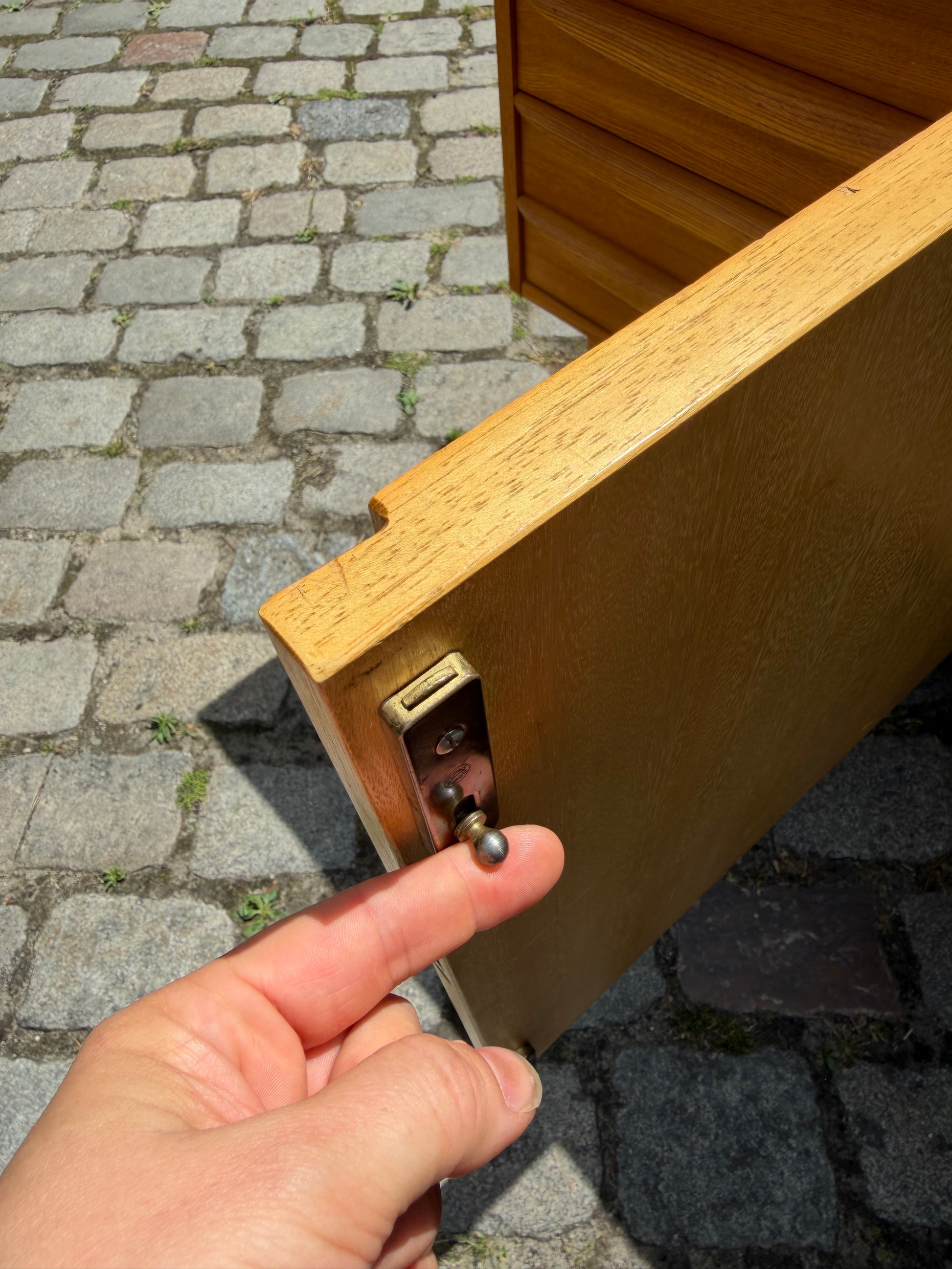 Sideboard Typ 602/K Esche von Franz Ehrlich für Hellerau
